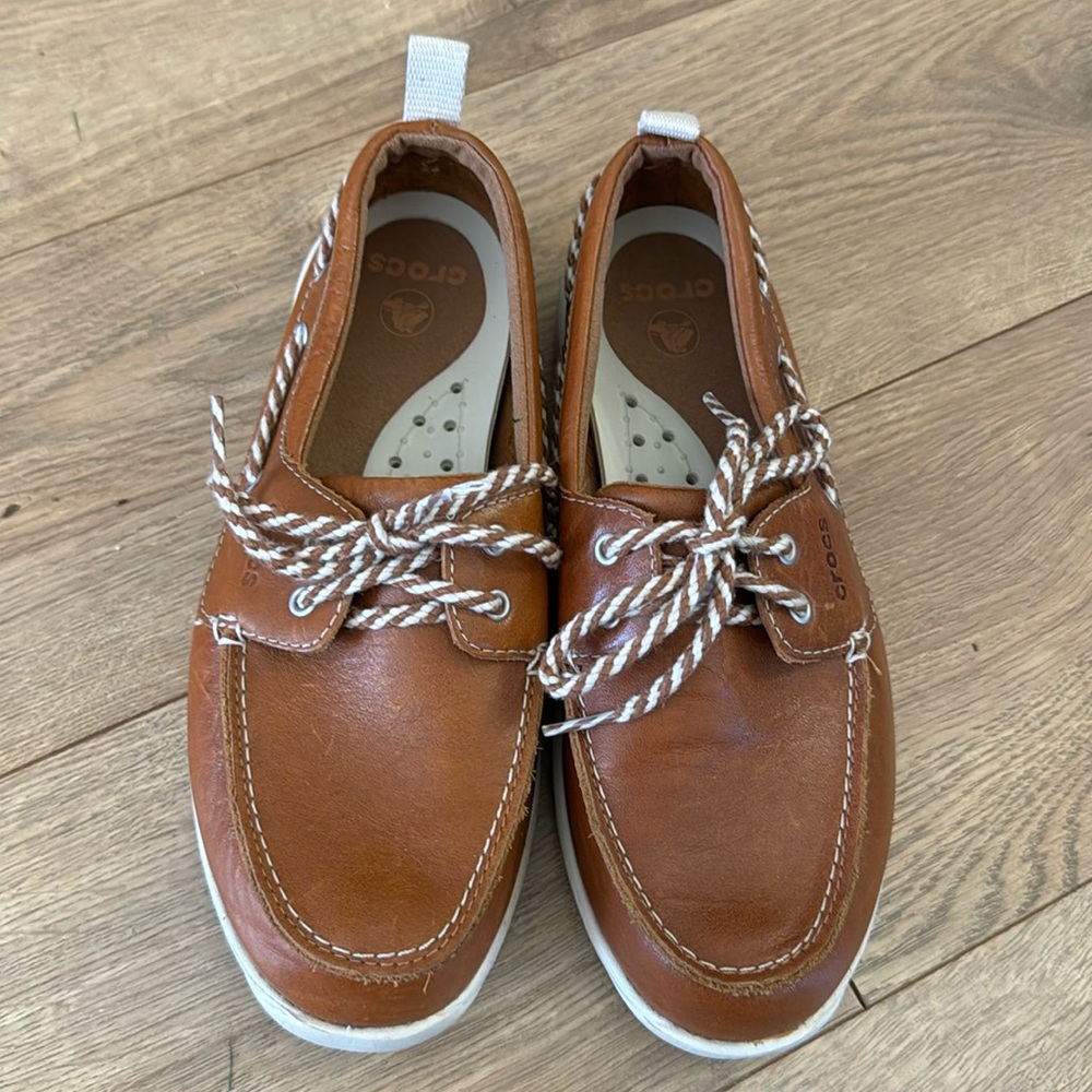 Crocs boat shoes